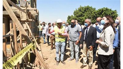 وفد من الاتحاد الأوروبي والوكالة الفرنسية للتنمية يتفقد مشروع تطوير العشوائيات بالجيزة