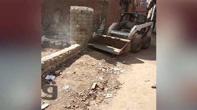 إزالات فورية لـ 2300 متر لتعديات بالمنوفية