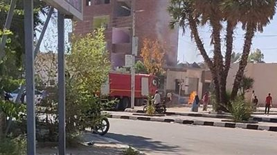 السيطرة على حريق في مطعم بالوادي الجديد