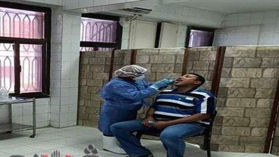 قبل مغادرتهم البلاد..1800 مواطنا يخضعون لاختبارات الكشف عن كورونا بالشرقية