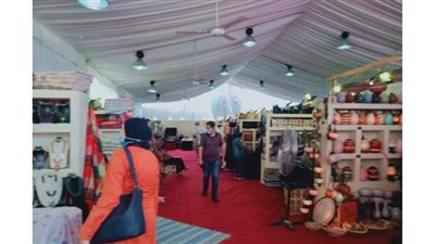 إقبال متوسط على معرض ديارنا للصناعة اليدوية فى الإسكندرية | صور