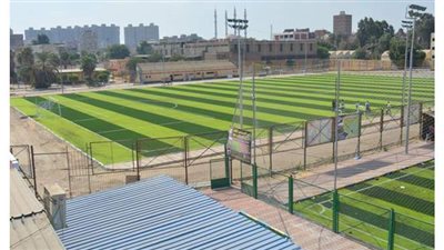 الرياضة تنتهي من إنشاء ملعبين بمركز شباب الساحل بتكلفة 4 ملايين جنيه