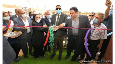 افتتاح مدرسة تجريبية بمنشية عبد الرحمن.. ومحافظ الدقهلية يشكر المساهمين  | صور