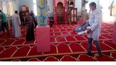 ٦٣٩٩ مسجد تستعد لصلاة الجمعة بسوهاج غدا | صور