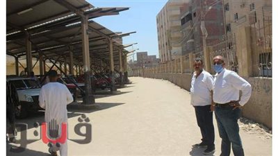 رئيس مدينة مطاي يحذر السائقين  من عدم تواجد سيارات الأجرة خارج الموقف | صور