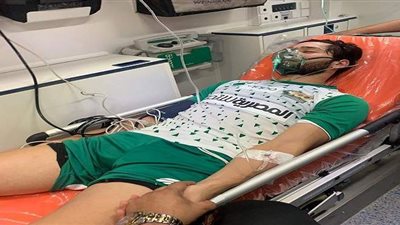 بعد نجاته من الموت .. لاعب الزمالك المعار للمصري: 