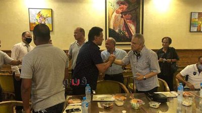 البدري يدخل النادي الأهلي لأول مرة منذ ترك منصبه بنادي بيراميدز| صور