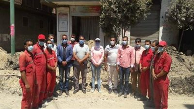 نائب محافظ القليوبية تتفقد مشروعات الصرف الصحي والأبنية التعليمية والغاز ومياه الشرب