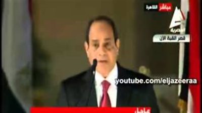 بالفيديو.. السيسي: لا تهاون مع أصحاب العنف