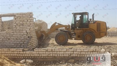 30 صورة ترصد استعادة أراضي الدولة في بني سويف