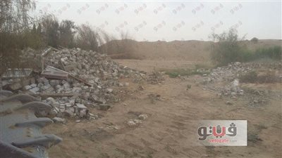 بالصور.. إزالة تعديات على أملاك دولة بمدخل حكر التبين البحري