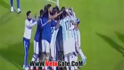 بالفيديو.. فرحة هستيرية للاعبي الأرجنتين بعد الصعود لكأس العالم