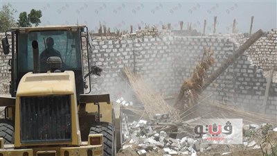 إزالة تعديات على 1665 فدانا بأسيوط