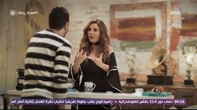 بالفيديو.. نيكول سابا: «أنا عاطفية وزوجي يضحك عليا بالكلام»