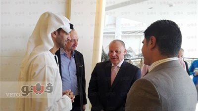 بالصور.. أبوهشيمة وأبوريدة يحضران مؤتمر البطولة العربية للأندية