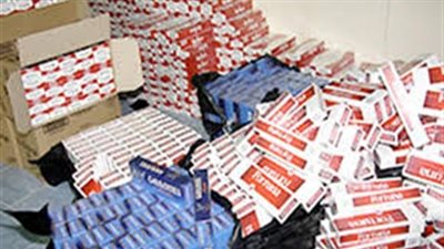 ضبط 21 خرطوشة سجائر في أكياس بالأقصر