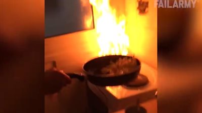 بالفيديو.. تجارب طهي انتهت بكوارث