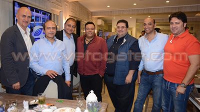 بالصور.. نجوم الفن والإعلام في افتتاح كافيه «بيت ورد» بالمهندسين