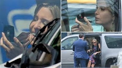 شاهد.. ماذا فعلت إيفانكا ترامب داخل سيارتها قبل لقائها بأمين الأمم المتحدة؟!