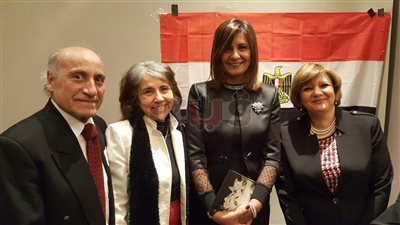 وزيرة الهجرة تلتقي الجالية المصرية في تورونتو (صور)