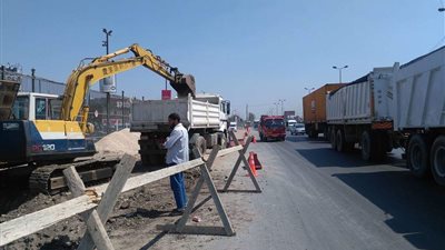 بدء العمل في كوبري الطريق الزراعي بطوخ بتكلفة ٦ملايين جنيه