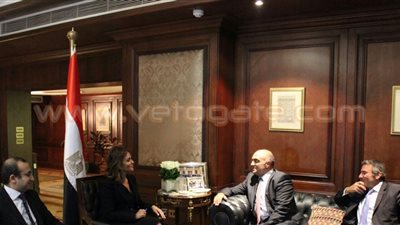 وزيرة التعاون الدولى تناقش مع سفير الأردن ترتيبات عقد اللجنة المشتركة