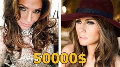 بالفيديو.. أمريكية تخضع لـ9 عمليات تجميل لتشبه ميلانيا ترامب