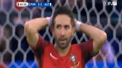 بالفيديو.. «القائم» يحرم ناني من هدف التقدم للبرتغال أمام النمسا