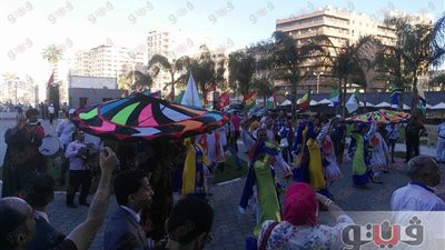 بالصور.. كرنفال استعراضي بالمجمع الثقافي في بورسعيد