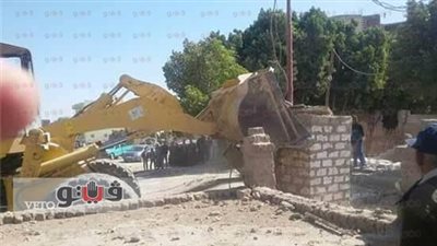 تنفيذ 78 قرار إزالة لتعديات على أملاك دولة بمركز ديروط