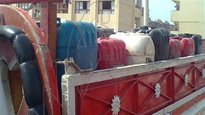 ضبط 1200 لتر سولار قبل تهريبها بالوادي الجديد