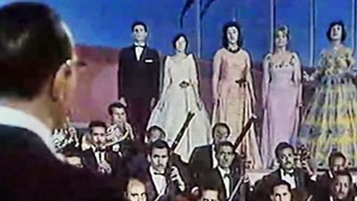 محمد عبد الوهاب يقود أوبريت «وطنى الأكبر» بحضور عبد الناصر