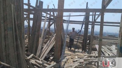 بالصور.. حي العجوزة يشن حملات نظافة ووقف البناء المخالف