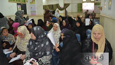 بالصور.. قافلة طبية للكشف المبكر عن سرطان الثدي بشبرا الخيمة