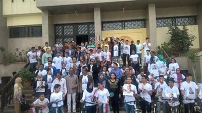 حملة «يلا سيسي» تنظم ماراثون رياضي في الإسماعيلية (صور)