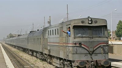 خروج قطار عن القضبان بالإسكندرية