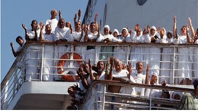 85 معتمراً يغادرون ميناء نويبع .. اليوم