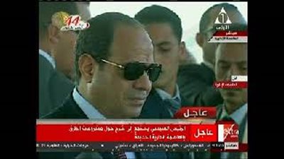 بالفيديو.. السيسي يستمع إلى شرح حول مشروعات الطرق بالعاصمة الإدارية