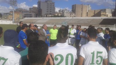 بالصور.. مشالى ومصيلحى يؤازران الاتحاد قبل مواجهة الأهلي