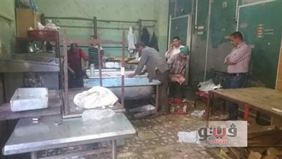 بالصور.. ضبط 8 طن لحوم فاسدة داخل ثلاجة بشبرا الخيمة