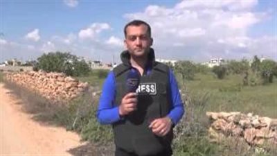 بالفيديو.. لحظة إصابة مراسل قناة «أورينت» في مدينة حلب