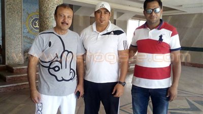 بالصور.. نادي القناة يستقبل محسن صالح