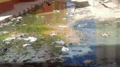 بالفيديو.. أهالي «أولاد صقر» بالشرقية يشتكون من مياه الصرف الصحي