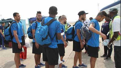 بالصور.. بعثة المصري تعسكر بانيمبرا استعدادا لمواجهة إيفياني