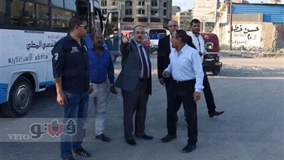 بالفيديو والصور.. محافظ الإسكندرية يتفقد حي شرق والمنتزه أول