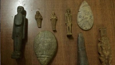 سقوط عاطلين بحوزتهما تمثالين أثريين بالخارجة