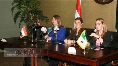 بالصور.. توقيع منحة لصالح بنك ناصر بحضور وزيرة التضامن