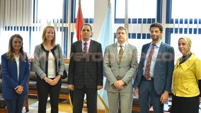 بالصور.. رئيس جامعة دمنهور يستقبل وفد القنصلية الأمريكية