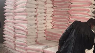 ضبط صاحب مطحن استولى على 19 طن دقيق مدعم في القليوبية