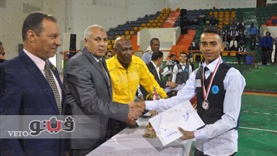 محافظ الوادى يكرم الفائزين بالمشروع القومي للناشئين